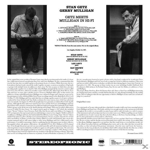Album borító szöveggel és zenészek fotóival. A háttér fehér, további szöveggel.
