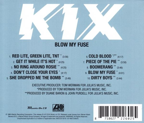 Kix - Blow My Fuse  - (CD)