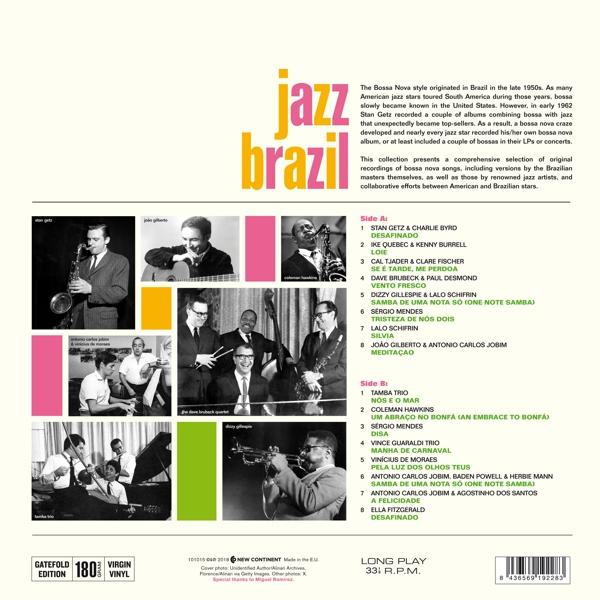 VARIOUS - Jazz Brazil  - (Vinyl)