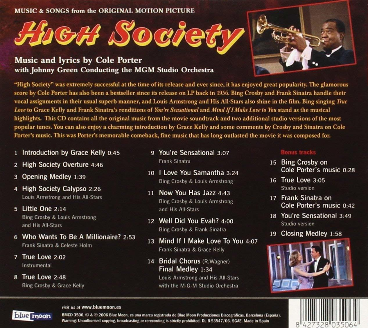 - VARIOUS (CD) - Digipak High Society-Deluxe