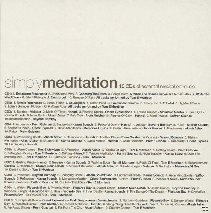 VARIOUS - Simply Meditation  - (CD)