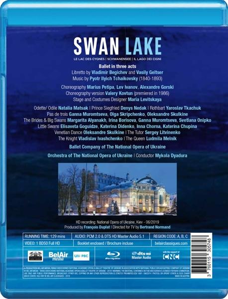 Mykola/ukraine National Ballet Dyadura - Swan Lake [Blu-ray]  - (Blu-ray)