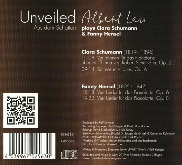 CD-Cover mit Text und QR-Code. Compact Disc Digital Audio Logo.
