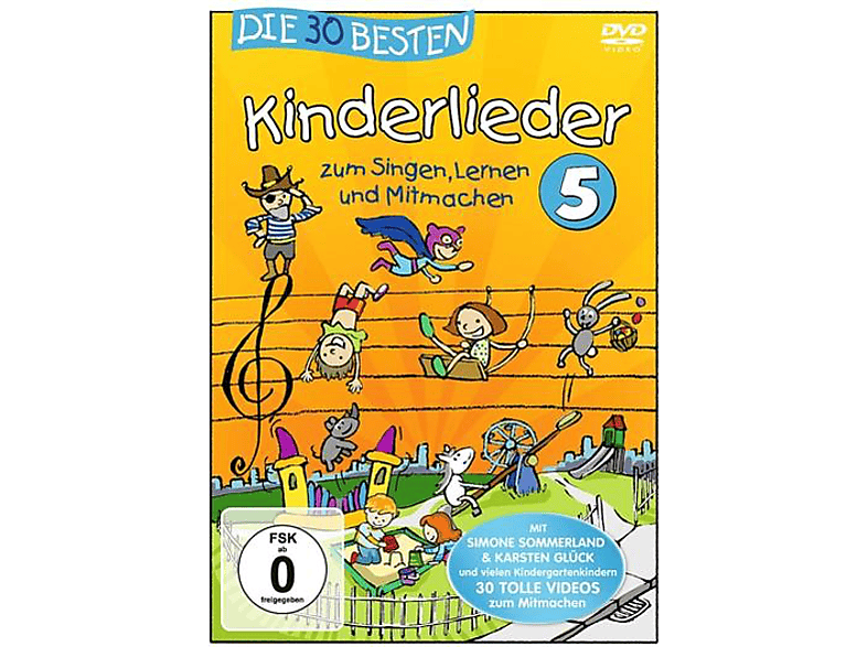 30 Besten Kinderlieder 5 DVD