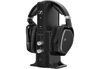 SENNHEISER RS 195-U (2019) - Funkkopfhörer (Over-ear, Schwarz/Silber)