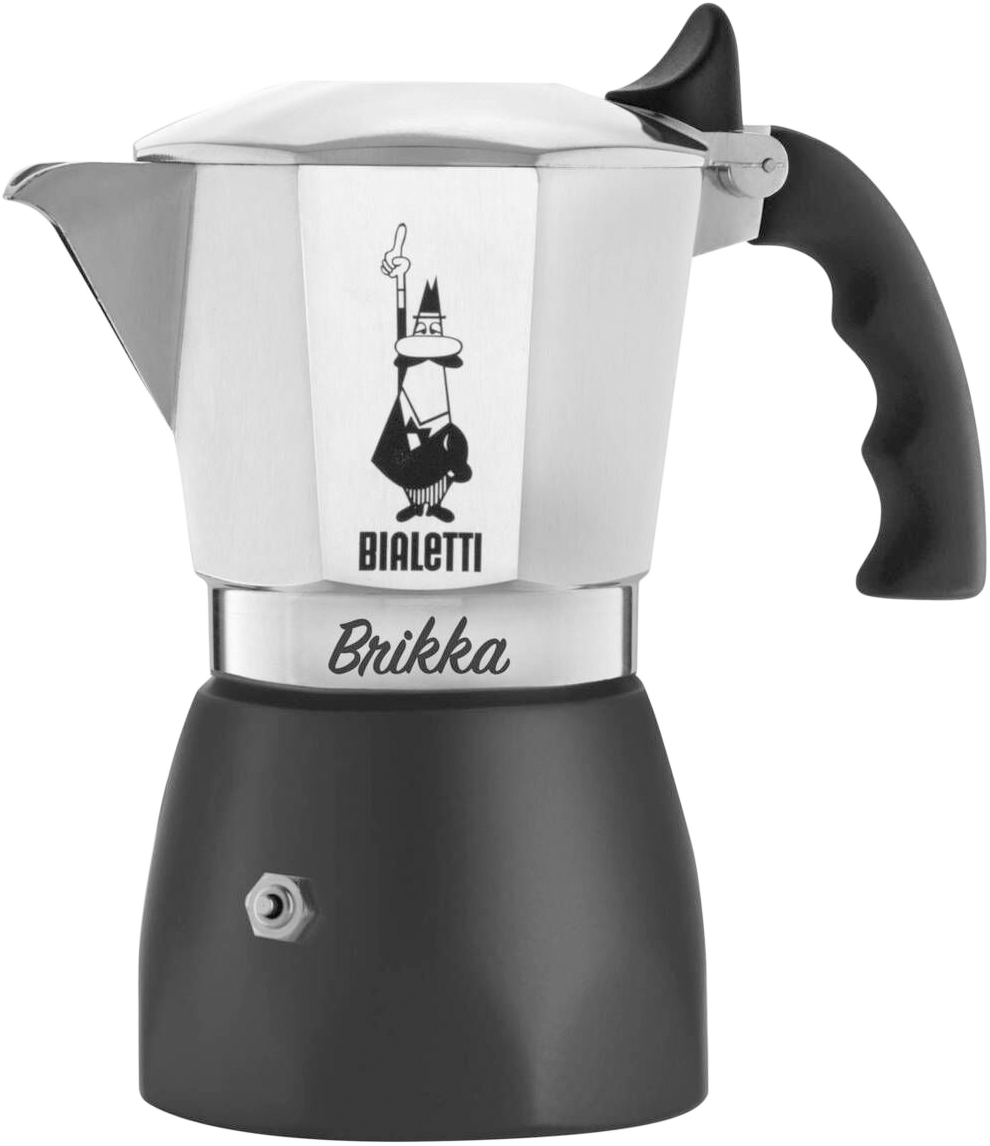 BIALETTI BRIKKA  Kotyogós kávéfőző, 2 személyes