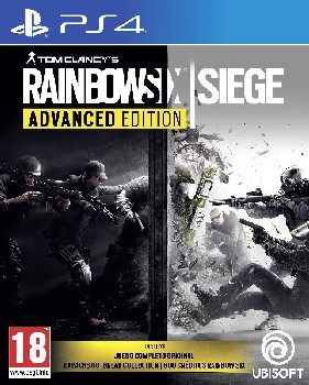 Consola - Sony PS4 Jet Black, 500 GB, DUALSHOCK®4, USB / HDMI+Juego TOM CLANCY'S RAINBOWSIX® SIEGE ADVANCED EDITION