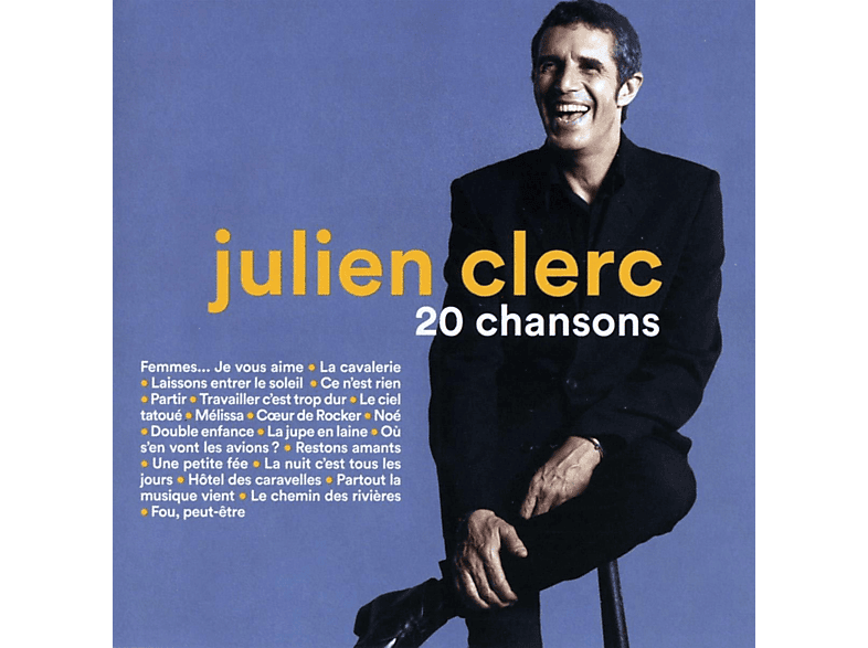 Julien Clerc – 20 chansons – (CD)