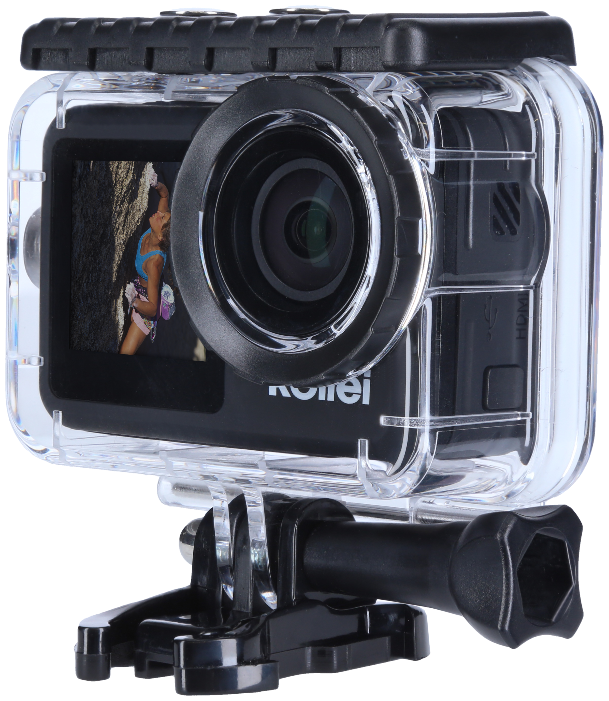 ROLLEI Actioncam 8s Plus Actioncam  inkl. Fernbedienung, WLAN, Touchscreen