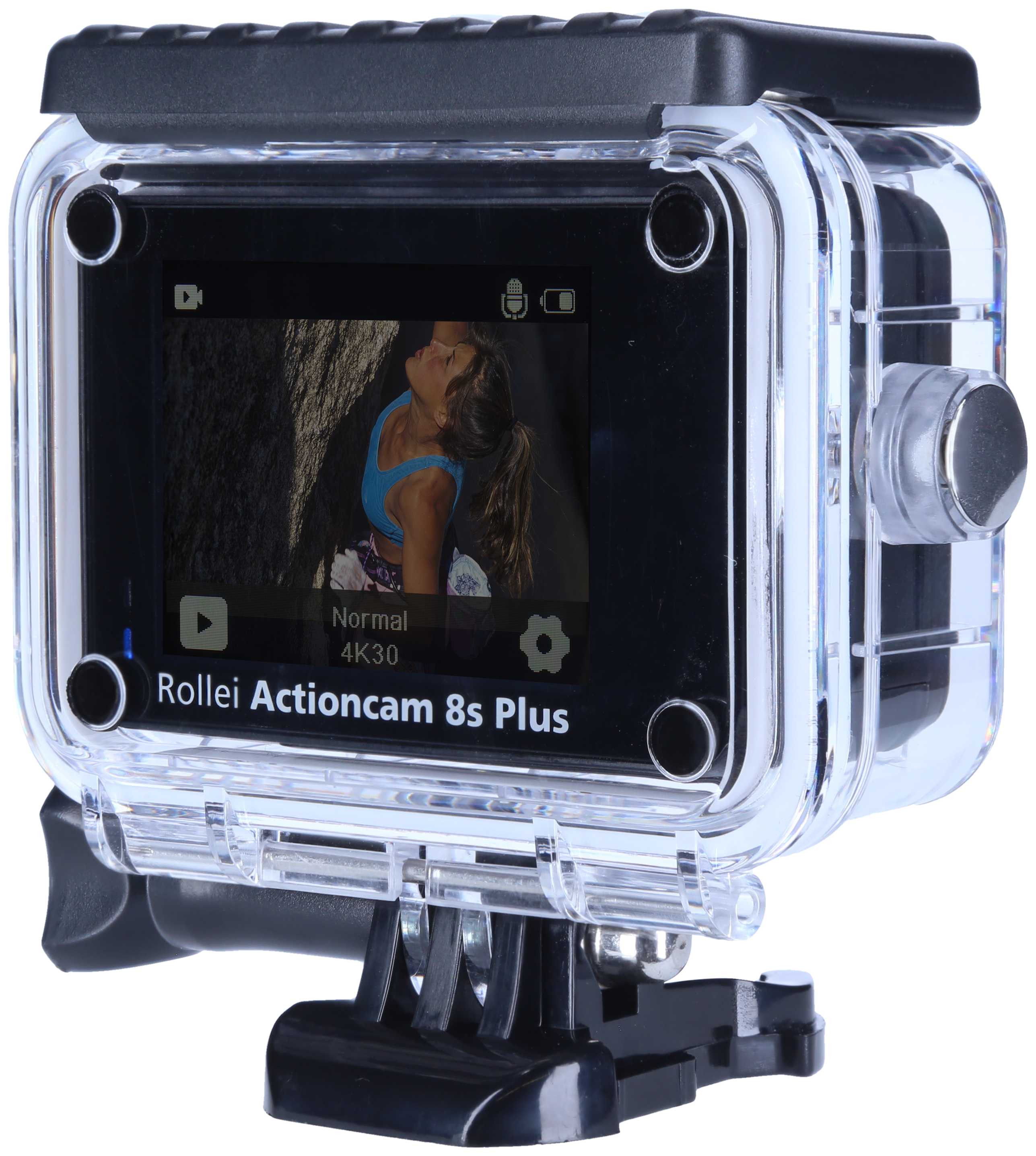 ROLLEI Actioncam 8s Plus Actioncam  inkl. Fernbedienung, WLAN, Touchscreen