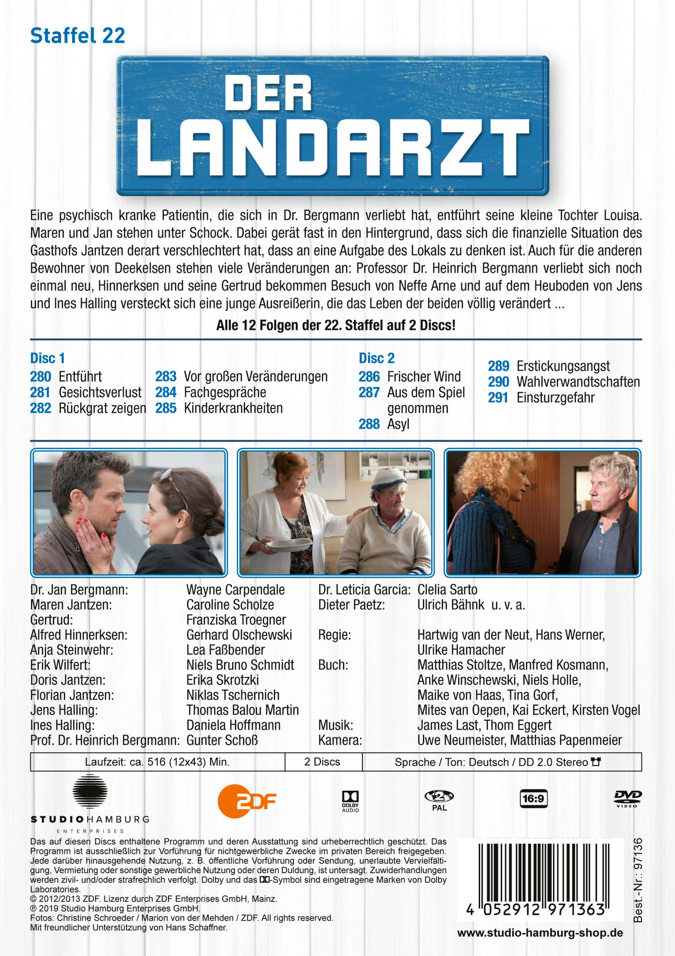 Der Landarzt - Staffel 22 DVD