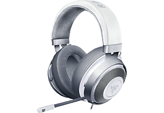 RAZER Kraken - Cuffie da gaming, Bianco/Argento