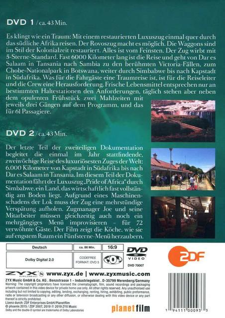Im Luxuszug durch Afrika DVD
