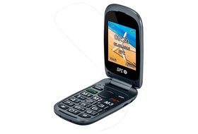 SPC Apolo - Smartphone con Whatsapp para personas mayores, botón SOS,  botones físicos para colgar y desenganchar, base de carga, iconos XXL,  pantalla de 5 pulgadas, Android 10, negro : : Electrónica