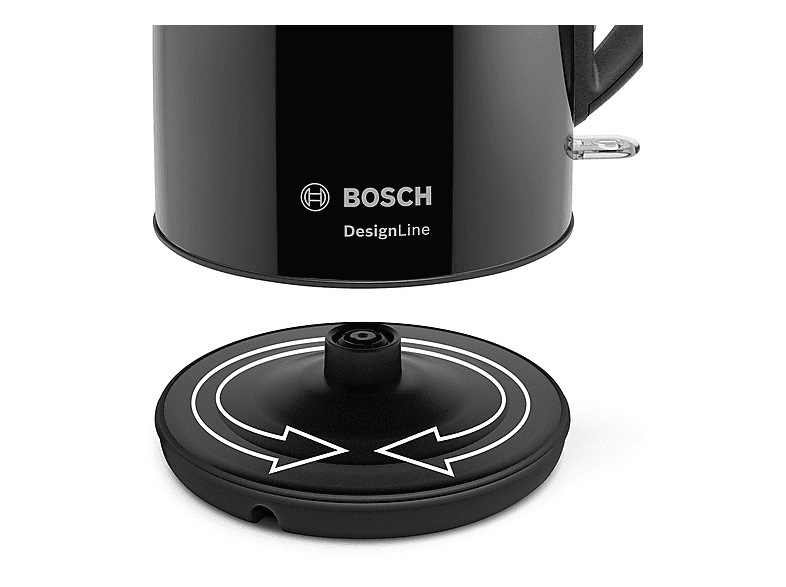 Bosch TWK3P423 Design Line Wasserkocher (Schwarz, 1.7 l, ) — Foto 3 von 3