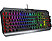 LIONCAST LK300 RGB - Clavier de jeu, Wired, QWERTZ, Mechanical, Noir