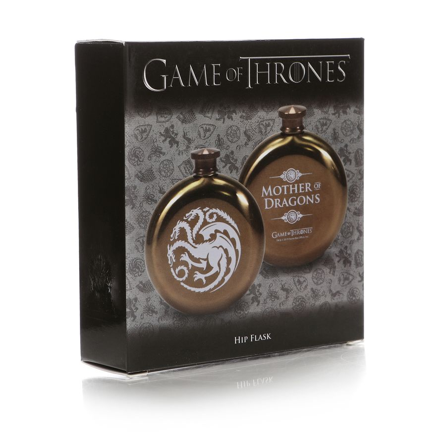 HALF MOON BAY Game of Thrones Flachmann Mother of Dragons Flachmann 