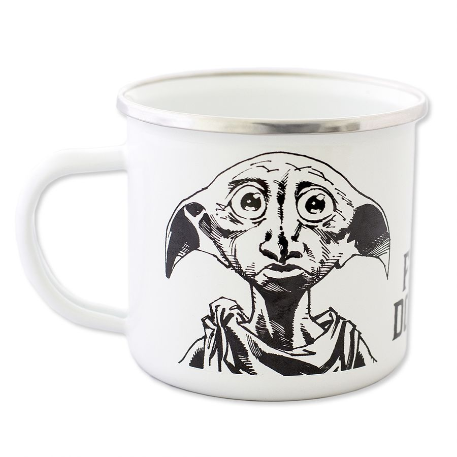 HALF MOON BAY Harry Potter Tasse Dobby Emaille Tasse Tasse