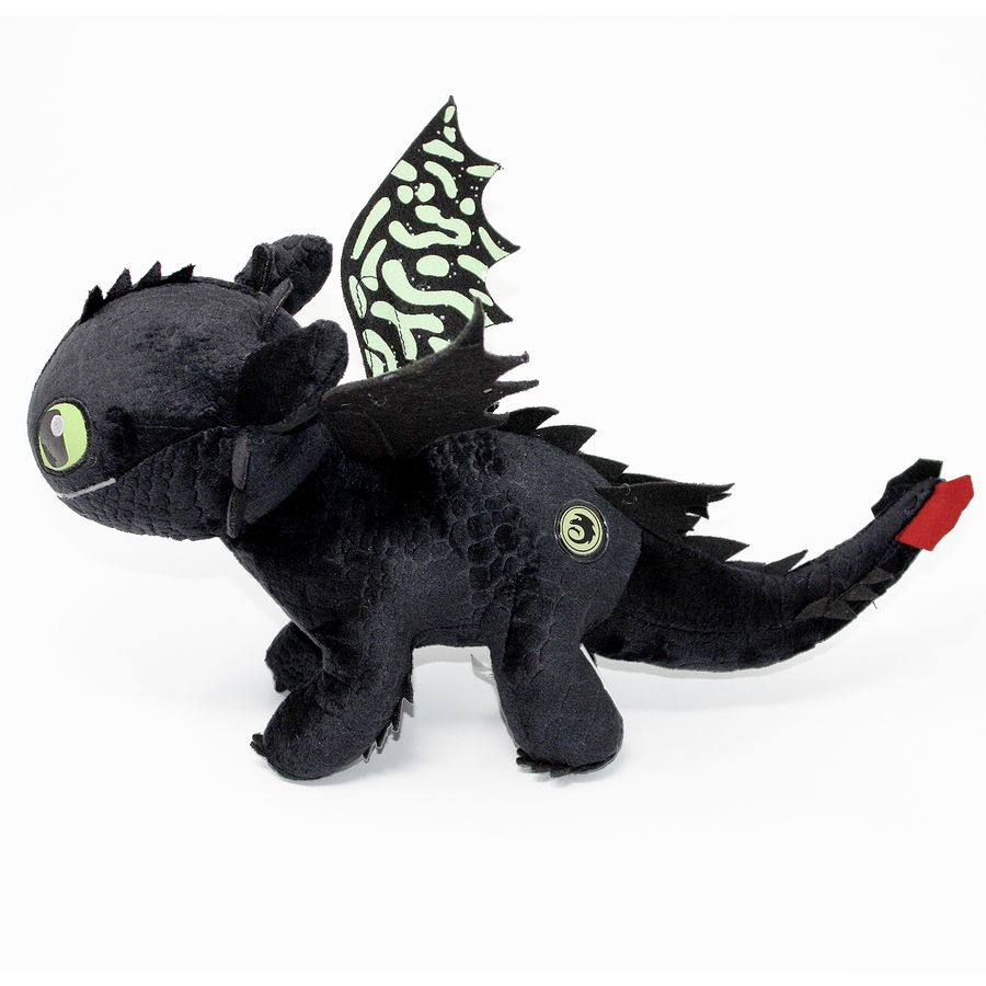 JOY TOY IT Drachenzähmen leicht gemacht 3 Plüschfigur Ohnezahn GITD Plüschfigur