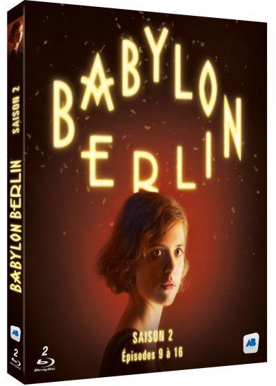 Babylon Berlin Season 2 DVD cover. A woman looks forward, the title and season details are shown.
