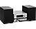 KENWOOD M-720DAB - Stereoanlage (Silber/Schwarz)