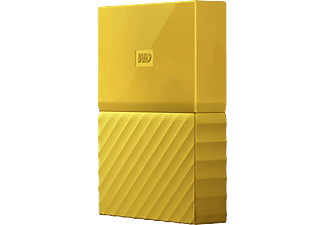 WD My Passport 3 TB 2.5" külső merevlemez USB 3.0, sárga