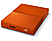 WD My Passport Slim 2 TB 2.5" külső merevlemez USB 3.0, narancssárga