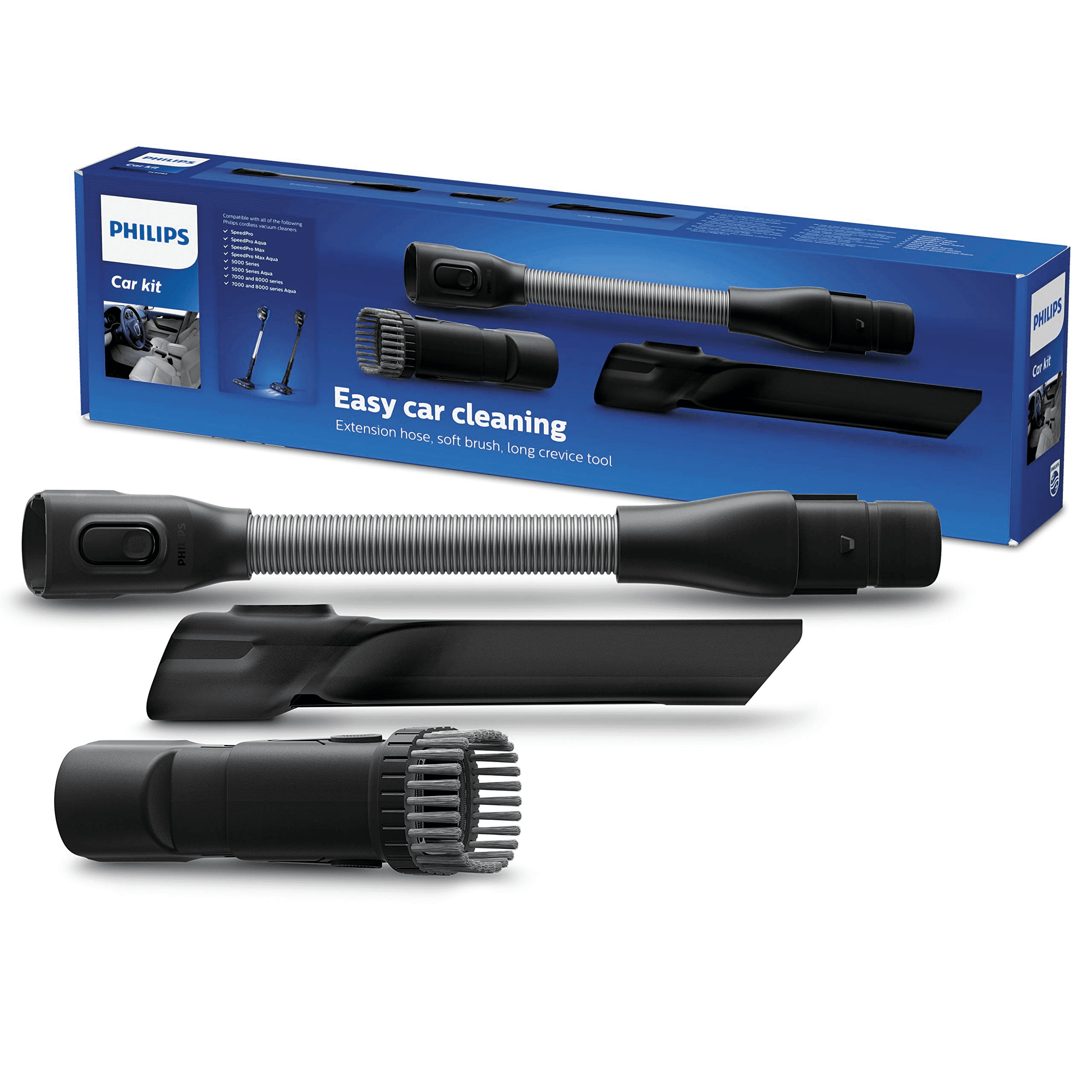 (Aqua), Serien Staubsauger FC8093/01 Autoreinigungs-Set Max (Aqua) für kabellose der 7000, 5000 (Aqua), PHILIPS 8000 SpeedPro/SpeedPro