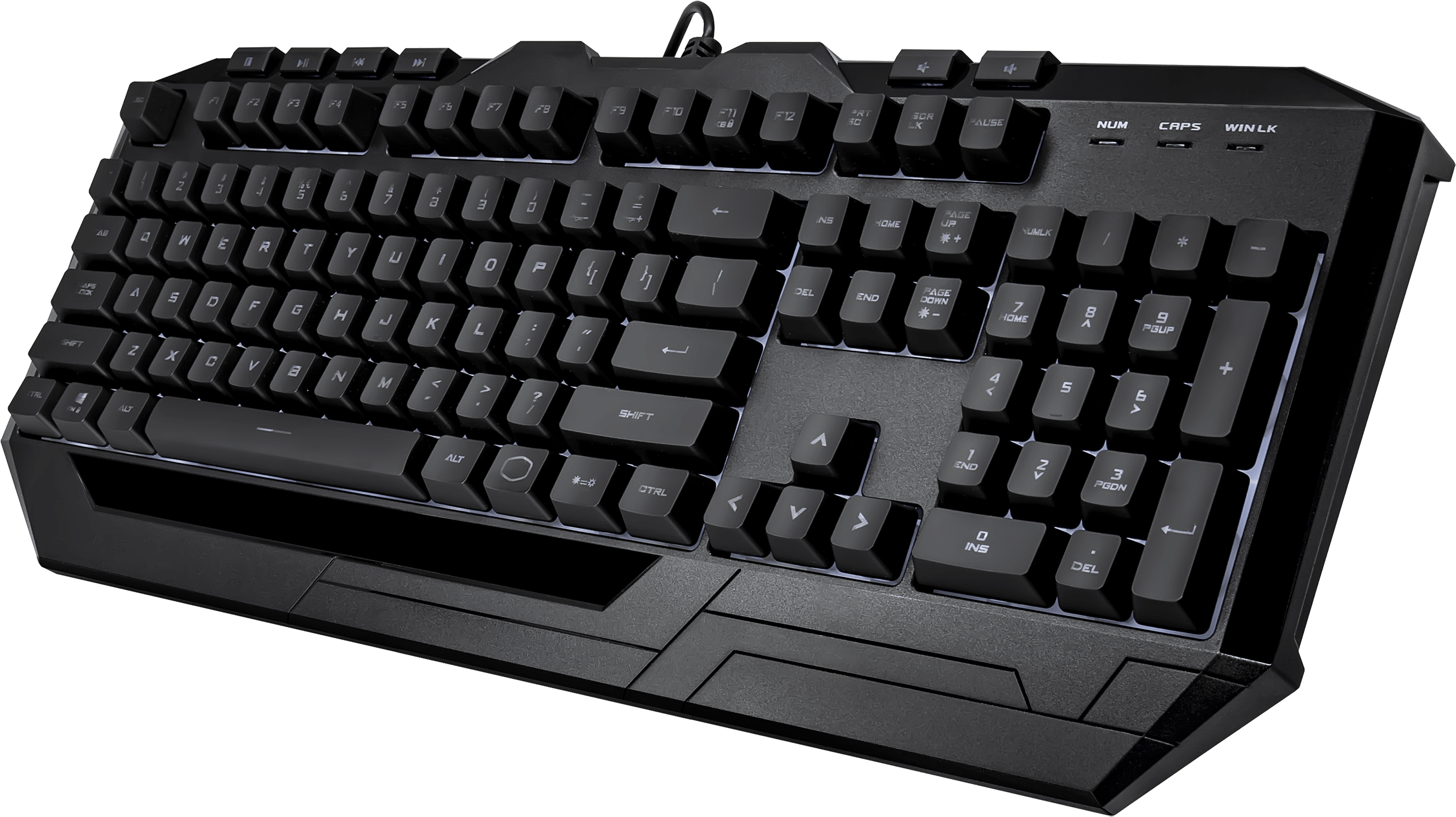 COOLER MASTER Devastator 3 Plus - Clavier et souris de jeu, Filaire, QWERTY, Mecha-Membran, Noir