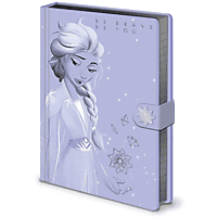 PYRAMID INTERNATIONAL Frozen II Premium Notizbuch Lilac Snow Elsa Notizbuch, Lila