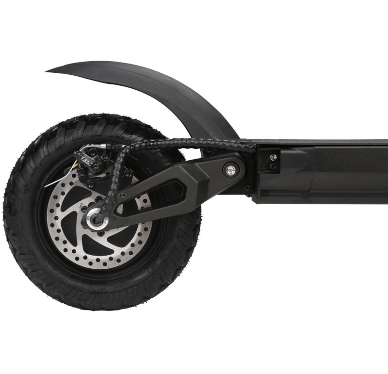 Patinete eléctrico - Skateflash SK Urban X Dual Motor, 30 km/h, Ruedas neumáticas 10", Freno de disco, Negro