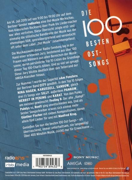 VARIOUS - radio eins präs.: Die 100 besten Ostsongs  - (CD)