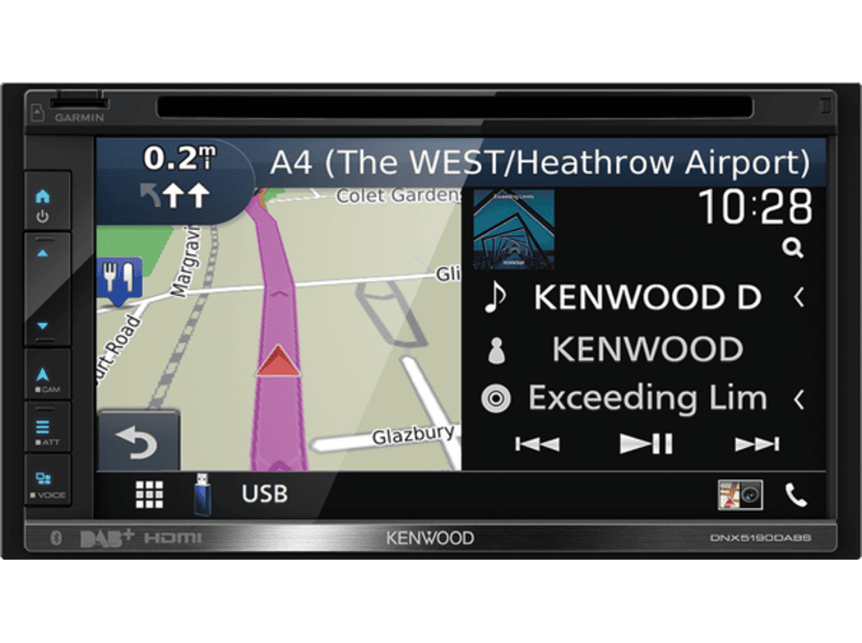 Stijgen lijn verraden KENWOOD DNX5190DABS Autoradio kaufen | MediaMarkt