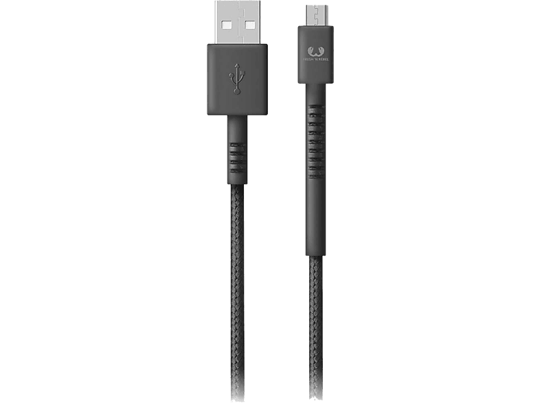FRESH N REBEL USB - microUSB kabel Fabriq 3 m Storm Grey (2UMC300SG)