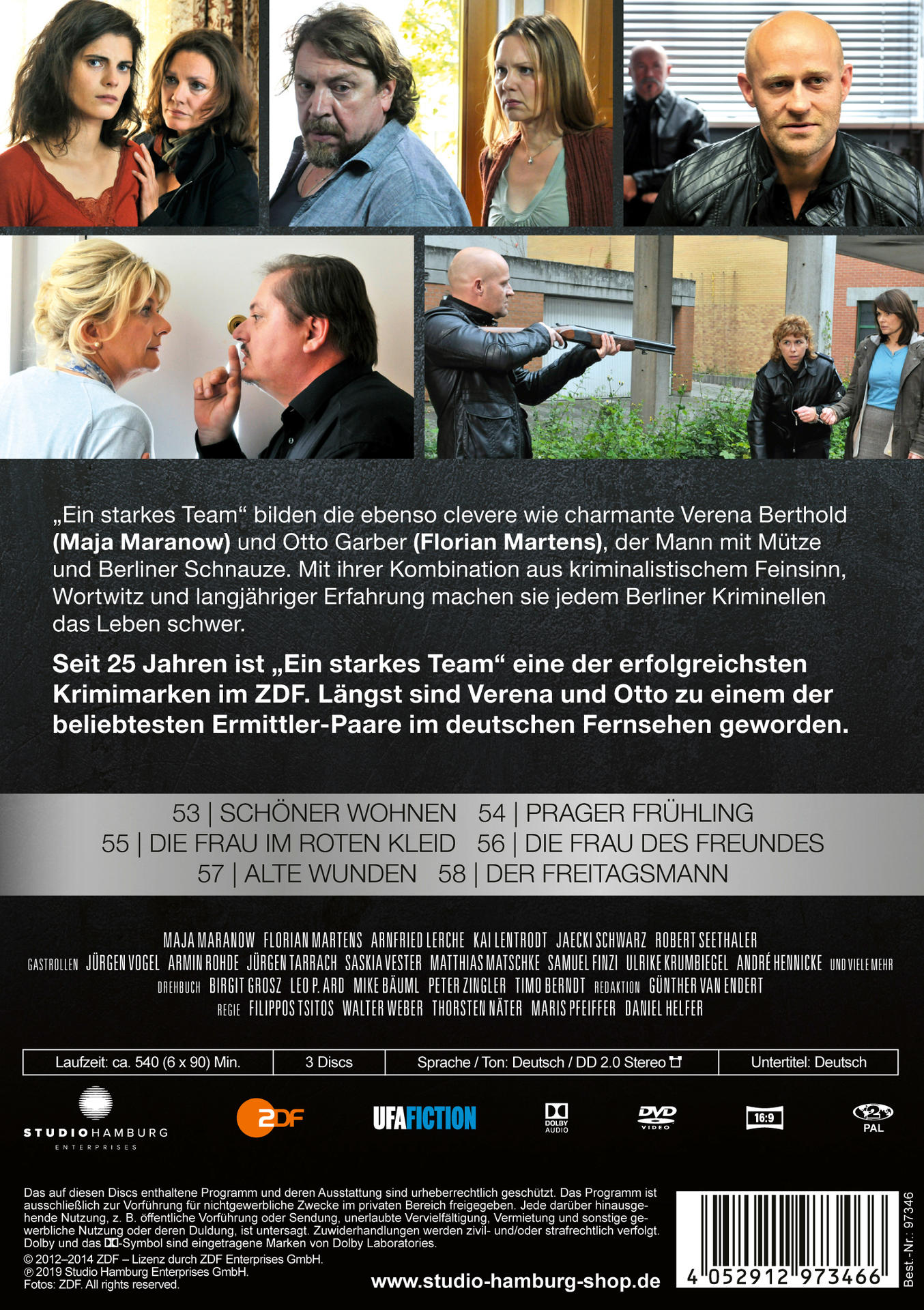 Ein starkes Team - Box 9 (Folgen 53-58) DVD
