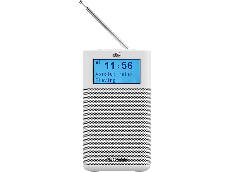 KENWOOD Draagbare radio DAB+ Bluetooth (CRM10DABW)