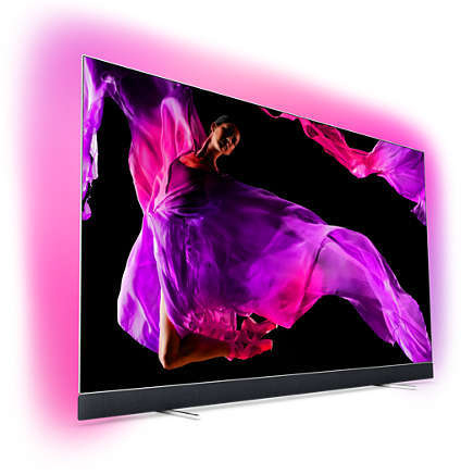 PHILIPS 65OLED903 OLED TV (Flat, 65 Zoll / 164 cm, UHD 4K, SMART TV, Ambilight, Android TV)