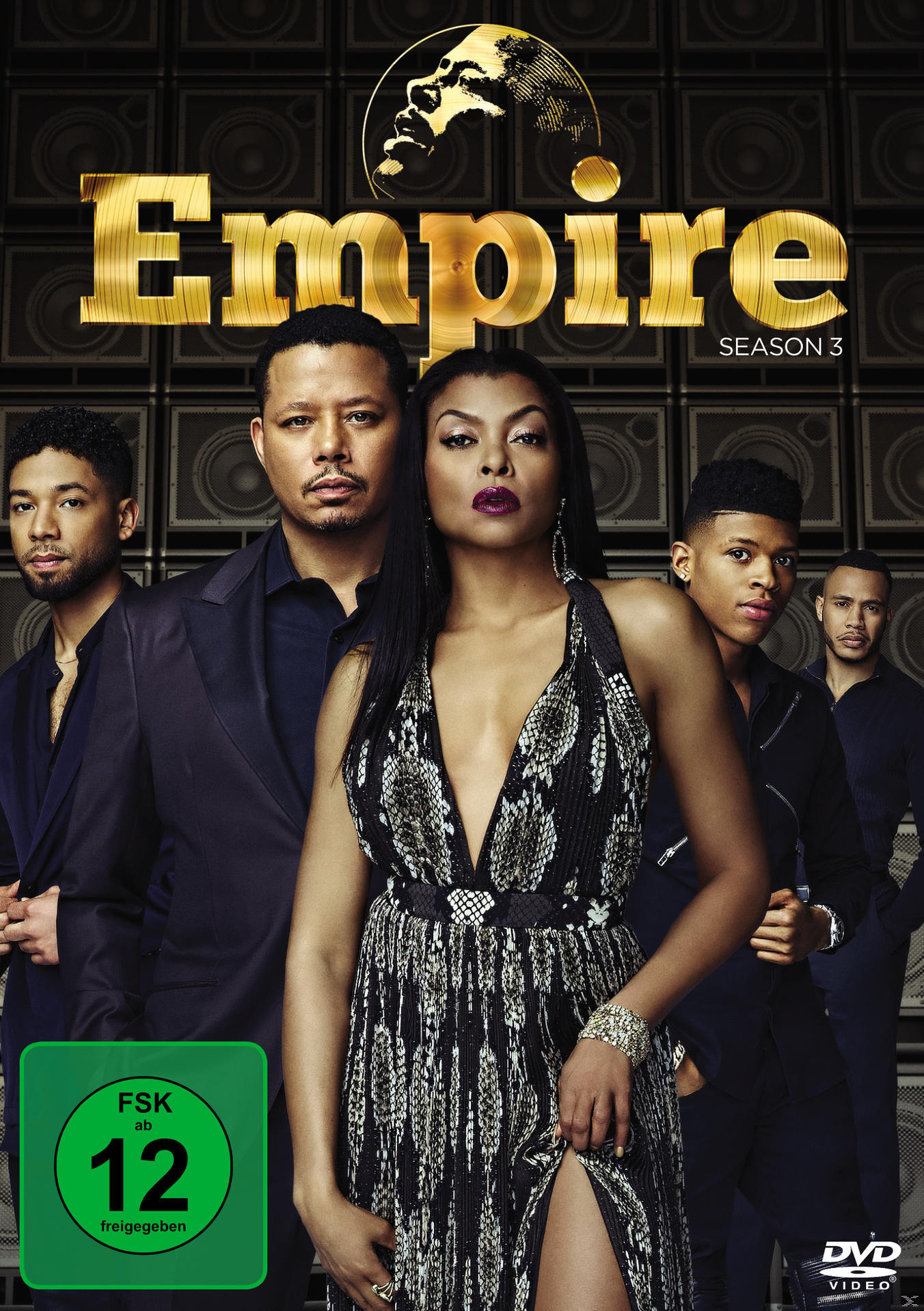 DVD-Cover der Empire-Serie mit Cast-Porträt und Staffel 3-Text.