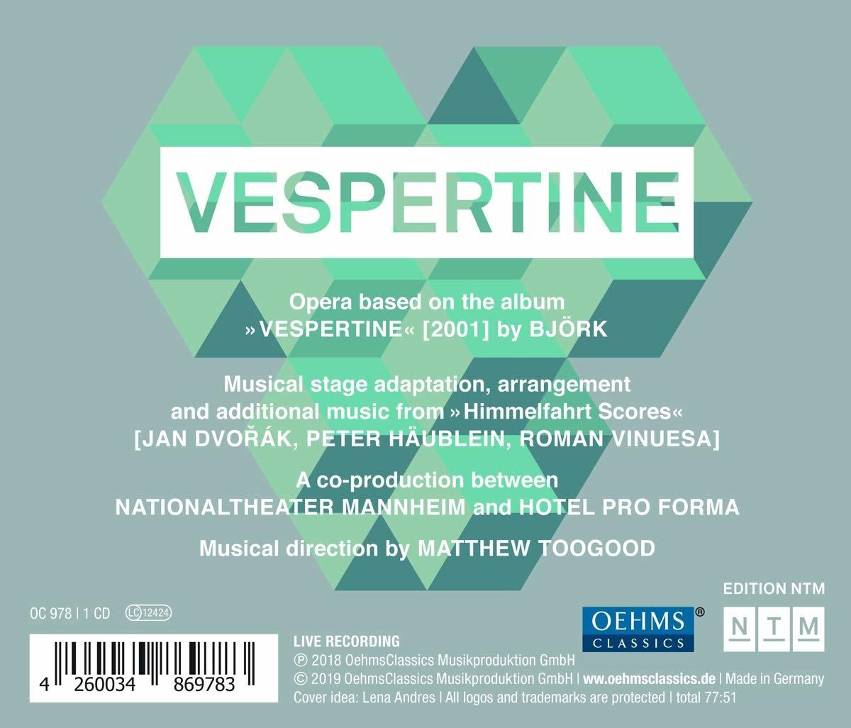 Albumcover mit Text und grünem Herzdesign, weißer Hintergrund.