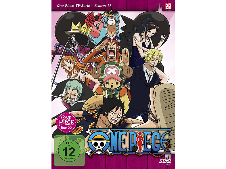 One Piece – DVD 17. TV-Serie 22 – Box DVD Staffel – Die