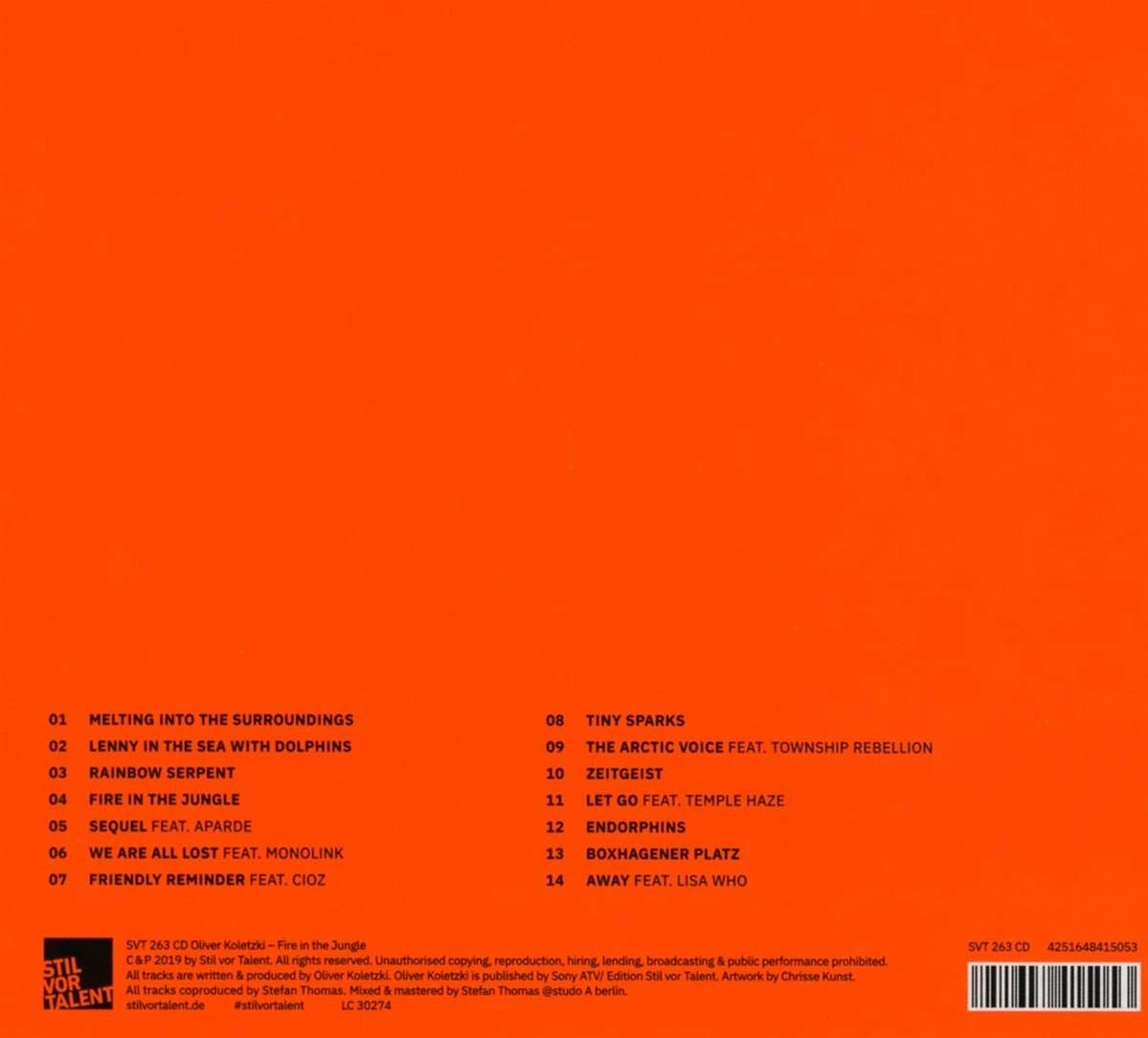 Oliver Koletzki - Fire In The Jungle (CD+MP3)  - (CD)