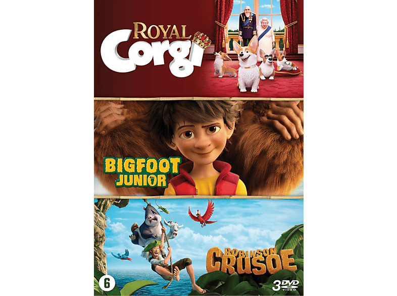 Royal Corgi - Bigfoot Junior - Robinson Crusoe Box - DVD