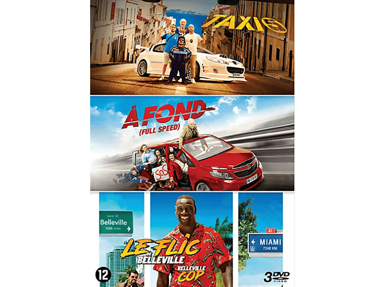 Taxi 5 - A Fond - Le Flic Belleville - DVD