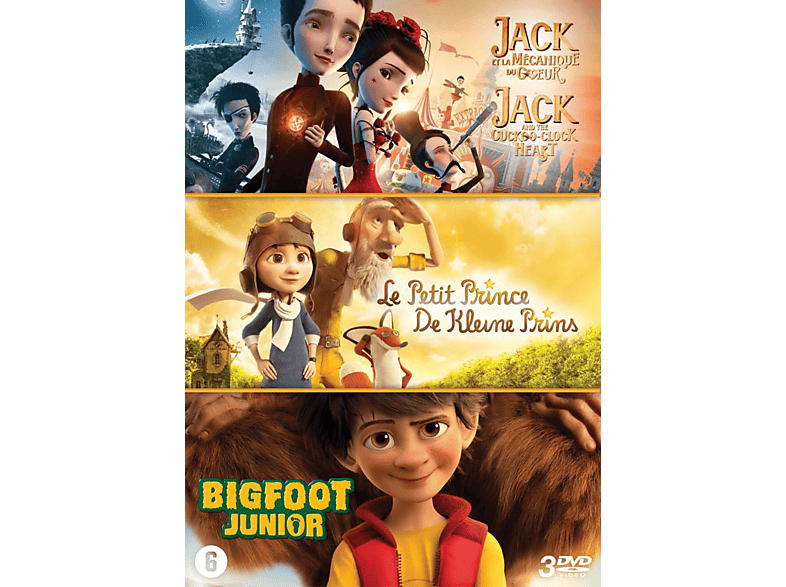 Jack And The Cuckoo-Clock Heart - De Kleine Prins - Bigfoot Junior - DVD
