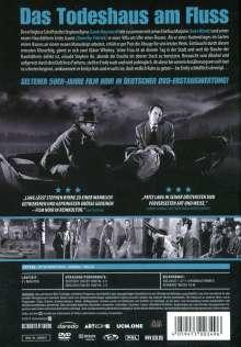 DVD-Hülle hinten, Schwarzweiß, mit Schauspielern, Szenen und Text auf Deutsch.