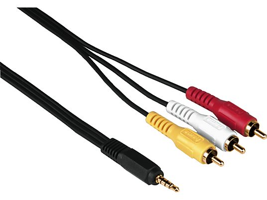 HAMA AUX - 3x RCA-kabel 1 ster 2 meter