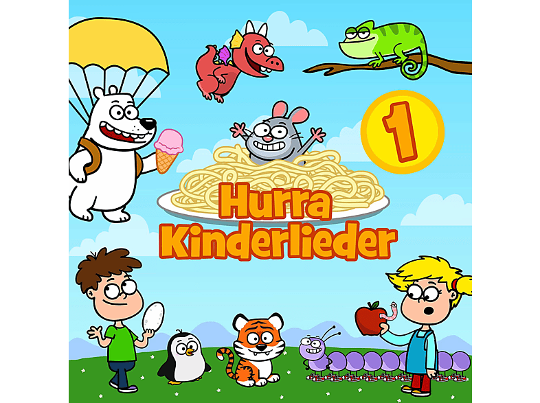 Hurra Kinderlieder – HURRA KINDERLIEDER 1 – (CD)