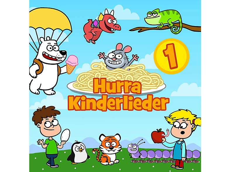 Hurra Kinderlieder - HURRA KINDERLIEDER 1 - (CD)