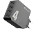 CELLULARLINE Multipower 4 - Caricabatterie AC (Nero)