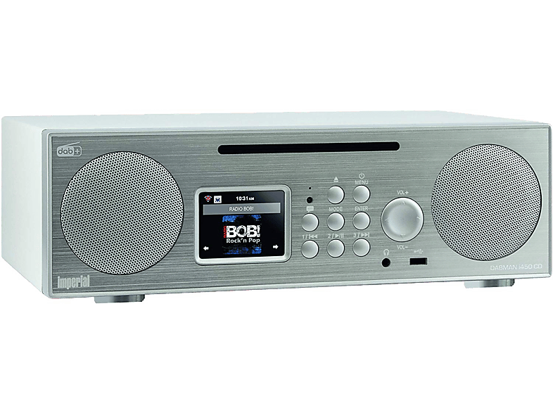 Imperial Radio Cd Sans Fil Dabman I450cd Dab+ Argenté (22-248-00)